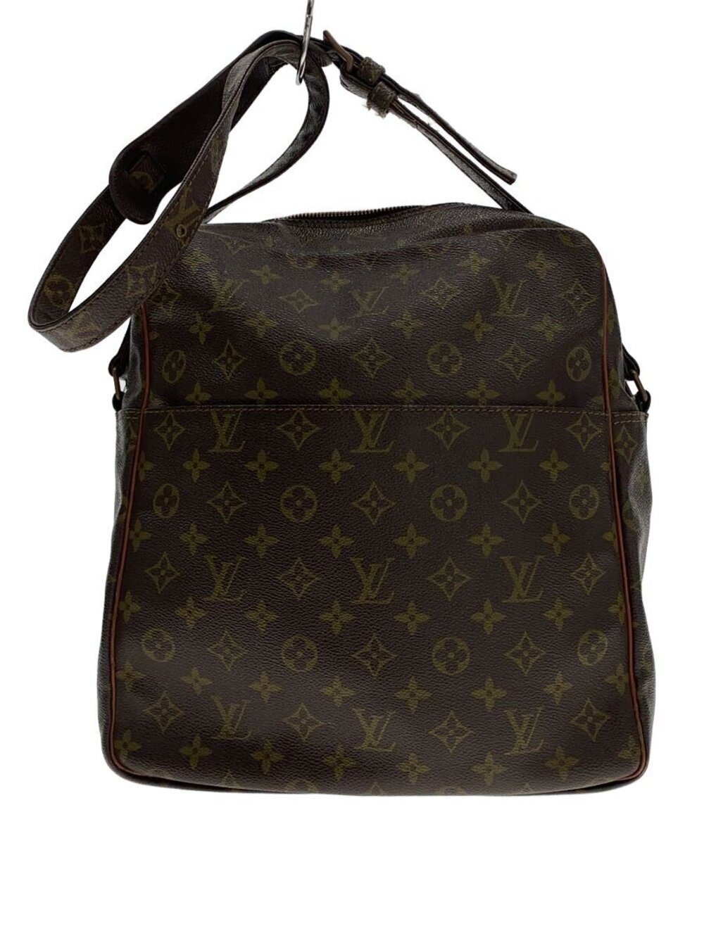LOUIS VUITTON Marceau Monogram Canvas Leather Brown All over